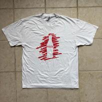 Y2K / Vintage Coca Cola Bottle Graphic T Shirt White Red Logo 90s Size Large L gray