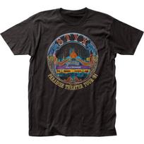 Styx Paradise Theater Tour Unisex T-Shirt Music Classic Concert Rock Band Black XXXL black