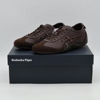 1183C306-200 Onitsuka Tiger Mexico 66 Driving Licorice Brown (Men's) 5 black