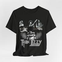 Thin Lizzy T-Shirt | Rock Band Tee , Thin Lizzy Music Unisex Tee 4XL