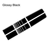 Car Engine Cover Stickers Car Hood Bonnet Stripes Vinyl Decals Trunk Roof Decoration Stickers ForRanger Raptor Accessories gray