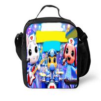Kids Lunch Bag with Ice Pack for School - Animal Themed Bento Box One Size blue