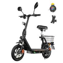 TwoFish M5 Pro Electric Scooter, 500W Motor, 48V 13Ah Battery, Max Speed 40km/h, Range 40km, Foldable with Basket