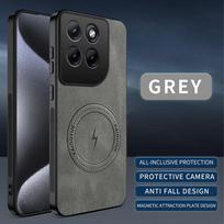 For Motorola Edge70 Pro/Signature/moto X70 Air Pro Case Simple Stylish Magnetic Suction PU Leather Skin-friendly Anti-drop Cover Moto edge70 pilka