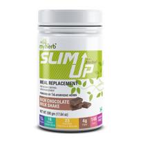 MYHERB Slim Up Meal Replacement Shake With 16 Natural Herbal Blend (Ayurvedic Formula) For Weight Control&Management-13.5g Protein-23 Vitamins Fo