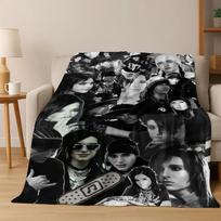 Tokio Hotel Fashion Rock Music Art Flannel Throw Blanket Soft Cozy Bed Sofa Cover for Home Bedroom Gift 150cmx200cm