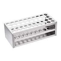 40 Hole Test Tube Holder Lab Stand Rack  Durable 15-18mm