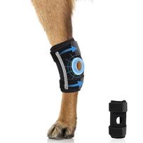 Adjustable Dog Hock Brace Breathable Dog Ankle Splint Dog Leg Support  Post-Surgery Care M
