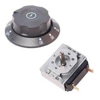 Durable 60/90/120min Disinfection Cabinet Knob with Bell Timer Switch Mechanical Time Switch 90min
