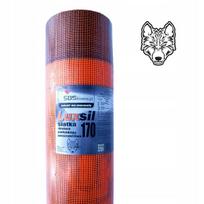 Fasado tinklo armavimo tinklelis iš stiklo pluošto /M2 160 g / 110cm oranžinė