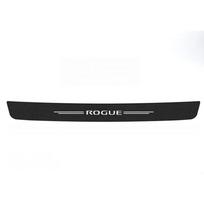 Anglies pluošto automobilio durų slenksčio apsauginės lipdukai Nissan Rogue Automobilio galinės bagažinės buferio apsaugos nuo įbrėžimų juostelės 1pc trunk black