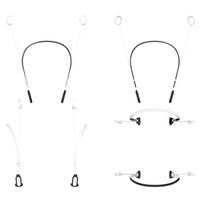 Soft Silicone Sports Lanyard for Bose QuietComfort Earbuds 2 Accessories Wireless Headphone Anti-Lost Cord Easy To Use balta