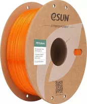 PETG 1.75 mm permatinė oranžinė 1 kg ESUN 3D gija (PETG-Basic175T-O1P1)