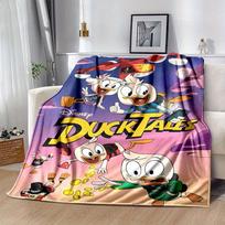 1 vnt., Ančiukų istorijos nuotykis: Jaukus namų dekoras ir dovanos Minkštas flanelinis pledas miegamajam, svetainei, kelionėms, stovyklavimui, automobiliui 80x120cm gray