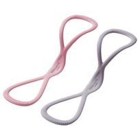 Durability 8Shape Fitness Resistance Bands For Home Gym Yoga Stretching And Travel Workouts Rehabilitation Workouts