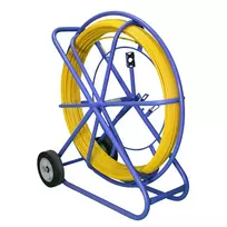 Extralink kabelių traukimo strypas Pilot 10mm 100m stiklo pluoštas FRP, d. 10mm, l. 100m, geltonas