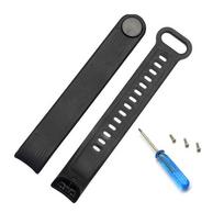 Silicone Wrist Strap for Huawei Honor Band 3 Smart Wristband Bracelet Belt juoda