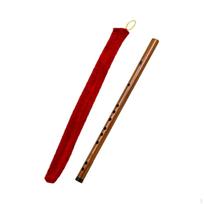 Bambukinė fleita Pradedančiųjų muzikos instrumentas Profesionalus medinis pučiamasis vertikalus rankų darbo kinų Key of E brown