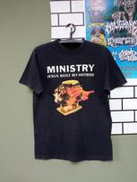 Vintage Ministry Rock Band T-shirt Size S To 5XL IL772 Unisex T-Shirt S white