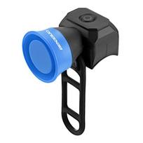Elektrinis dviračio garso signalas 120 dB garsus IPX4 atsparus vandeniui USB įkraunamas mini MTB kelių kalnų dviračio vairo pavojaus varpelio dviračio priedai Battery mėlyna
