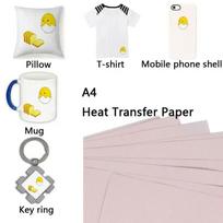10pcs A4 Heat-Press Transfer Paper T-Shirt Iron-On Fabric Inkjet Printer Mug DIY For Coated Cups Saucers Hats Stone Painting China Mainland
