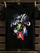 Yu Yu Hakusho 90s Anime T-shirt XL white