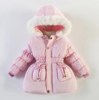 2023 Girls' Thickened Cotton Jacket - Cross-Border E-commerce