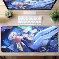 HD print Girl Anime Game Wuthering Waves Large Mouse Pad PC Accessories XXL Kawaii Mornye Desk Mat Protector Mousepad carpet Rug 400x800x2mm