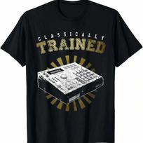 Classically Trained With Akai MPC 2000 T-Shirt.Jpg S įvairiaspalvis