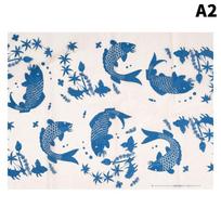 Ceramic Clay Transfer Paper 20 PCS Underglaze Flower Decal Sheets DIY Pottery Art Supplies for Ceramic Painting Crafts at Home A2