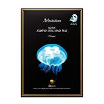 JMsolution Active Jellyfish Vital Mask Prime, Hydrating & Skin Plumping, 33ml x 10 Sheets black