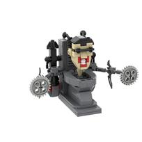 2024 New Titan Drill TV Man Skibidi Toilet Titan TV King Figure TV Man Revenge Building Blocks Set Figure Toys Model For Kids black