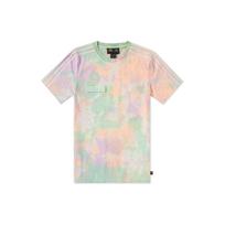 Adidas Originals Hu Holi T Shirts Men's Multicolor Crew Neck Moderate Straight Fit CW9414 XS beige