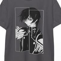 Code Geass T-Shirt Lelouch vi Britannia Anime Tee, Suzaku & C.C., Black Knights Fan Merch Unisex Shirt Anime Gift Aesthetic Tee Style 3XL black
