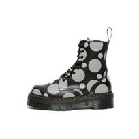 Dr. Martens Jadon Polka Dot Smooth Leather Platform Boots 'Black' Women's 26882009 36 black