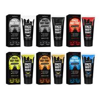 Zephoco Face & Body Paint Kit, Vibrant Colors, Smooth & Natural Pigment, Portable for Daily Use