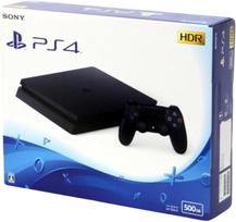 SONY PlayStation 4 Jet Black 500GB PS4 PlayStation 4 Slim [Refurbished] CUH-2100AB01 [Manufacturer Discontinued]