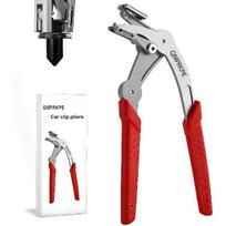 Car Clip Pliers, Trim Removal Tool for Door Panel Clips & Fasteners | Damage-free spring-loaded clip remover with stainless jaws. Ergonomic grip for