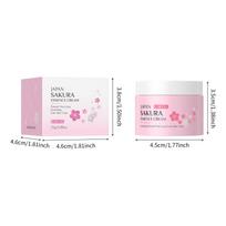 LAIKOU Japonijos vyšnių žiedų esencija veido kremas Drėkinantis, maitinantis, lygina smulkias raukšles, suvienodina odos toną, odos priežiūra 25g / 60g white