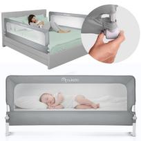 Safety Bed Rail Guard Gate Lock Nukido 200 cm pilka