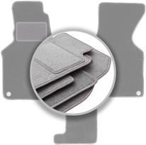 Ash Car Floor Mats For Volkswagen Transporter T4 Caravelle Manual (1993-2001) pilka