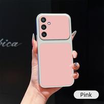 For Samsung Galaxy S23 FE Case S24 S24 FE S24+ Cover S25 S25 FE S25+ S26 S26+ S26 FE Leather Case Luxury Lens Protection Case Galaxy S26+ gray