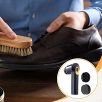 Electric Shoe Cleaner Brush Dust for Shoes Travel Sneaker blue yellow black