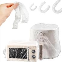 Disposable Dust Cover for Household Appliances, Rice Cooker, Kitchen Baking Pan, Microwave Oven Universal, Moisture-Proof 60*70CM,10PCS white