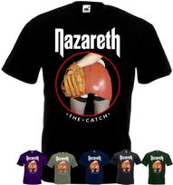 Nazareth The Catch t-shirt hard rock band black navy purple all sizes S-5XL S brown