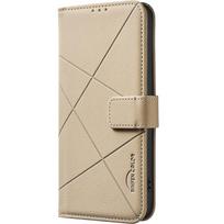 RFID Blocking Wallet Flip Case For Tecno Spark 40 40C 30C 20C 30 20 Pro Plus 5G 4G Phone Cover Leather Cases Protect Bags Coque for Spark 20 smėlis