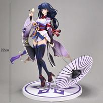 Genshin Impact 22CM Mystery Box Anime Figure Game Action Figure Blind Box Lucky Model Doll white