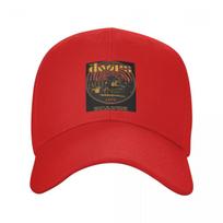 The Doors Rock Band Logo Jim Morrisons Baseball Caps Fashion Men Women Hats Adjustable Cap Hip Hop Baseball Hat Casquette One Size black