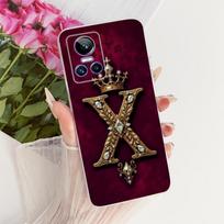 For Realme GT Neo 3 80W Case RMX3561 Luxury Crown Letters Cover Soft Slim Phone Case For Realme GT Neo3 150W GTNeo3 Fundas Coque Realme GT Neo 3 150W black