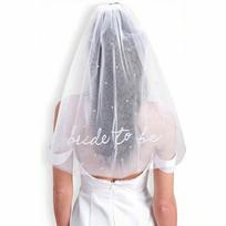 Bride To Be Sash And Veil, Bachelorette Party Accessories, Bridal Shower Gift one-size balta